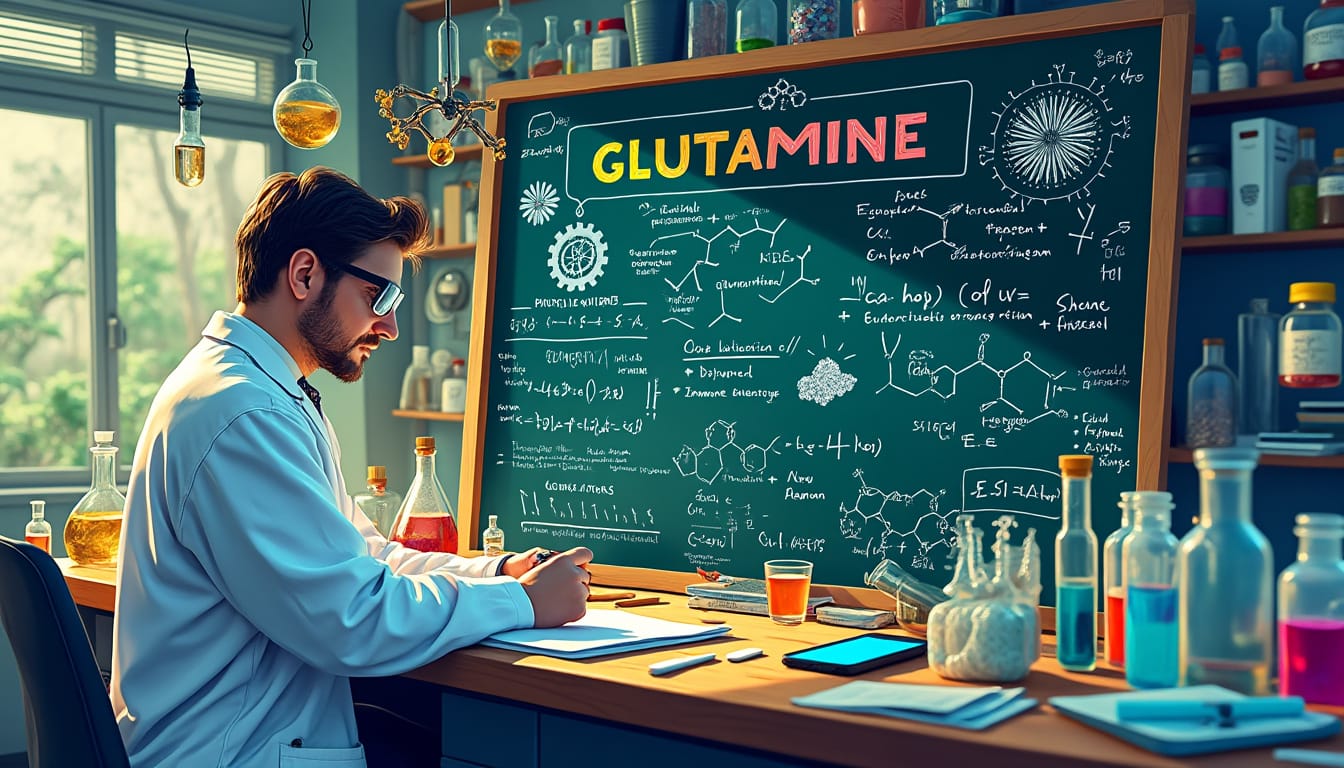 Découverte de la glutamine : fonctions essentielles, avantages et risques de carence.