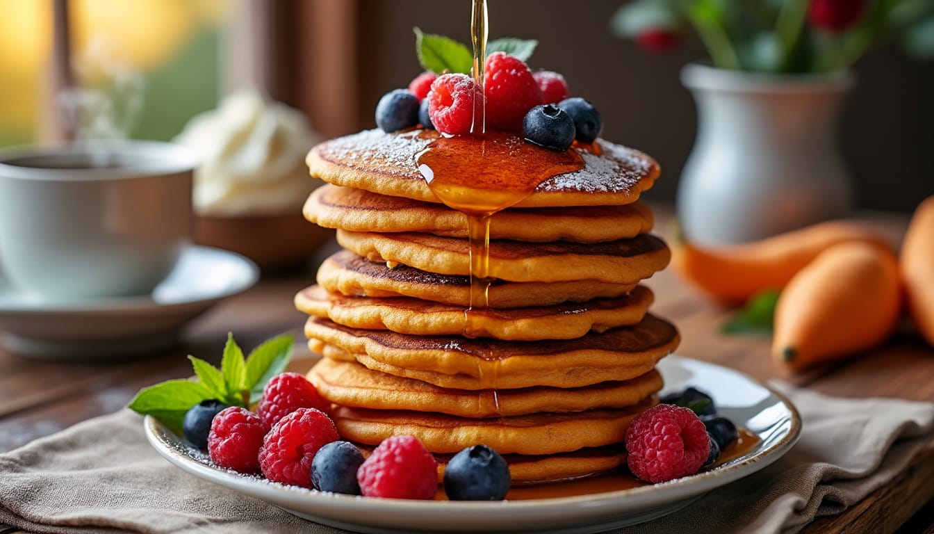 Découvrez la savoureuse recette de crêpes à base de farine de patate douce