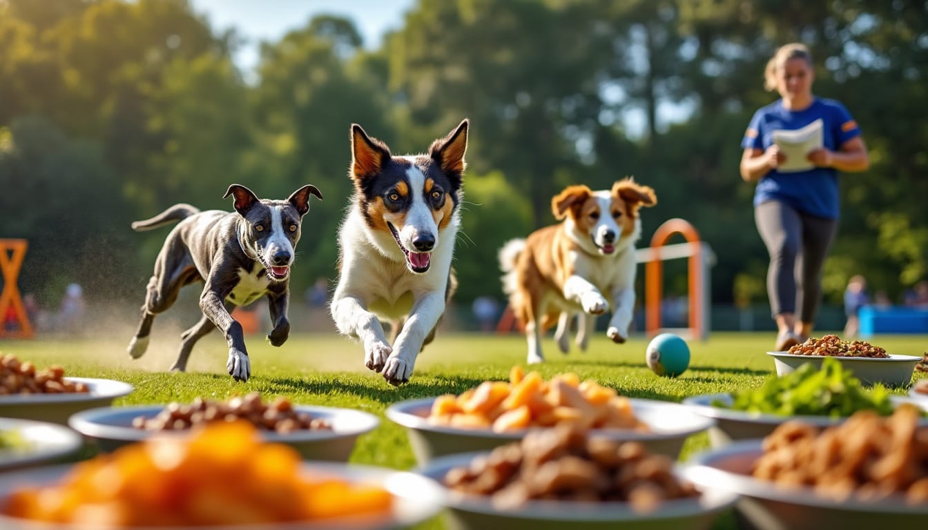 Optimiser la nutrition des chiens sportifs : première partie