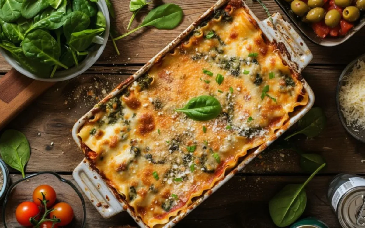 Lasagnes aux épinard